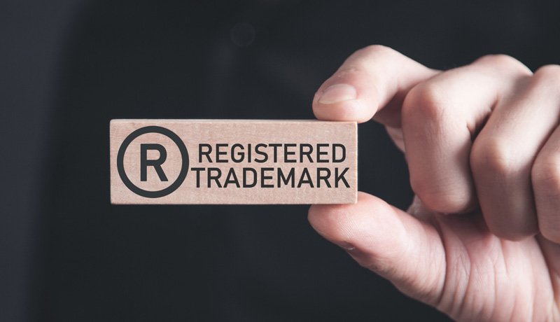 Trademark registration certificate and brand logo concept for businesses in Egypt